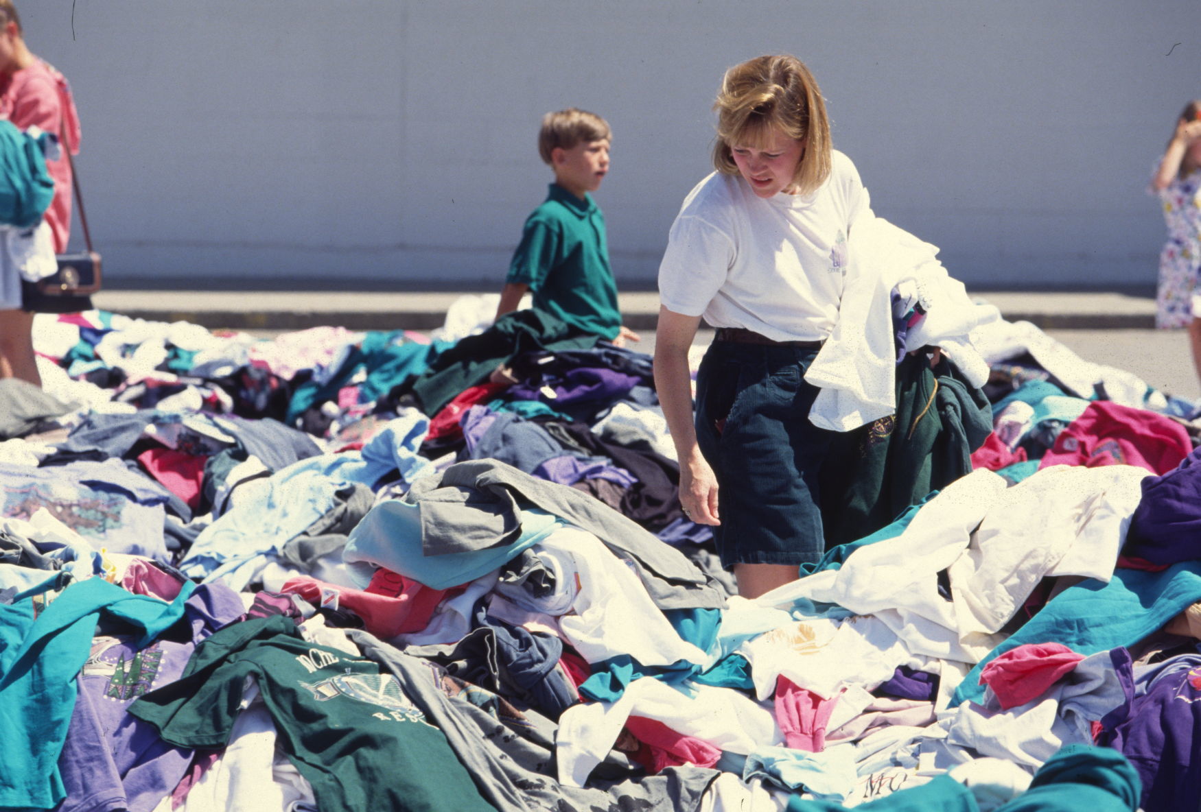 You had a wardrobe full of surplus Suttons t-shirts